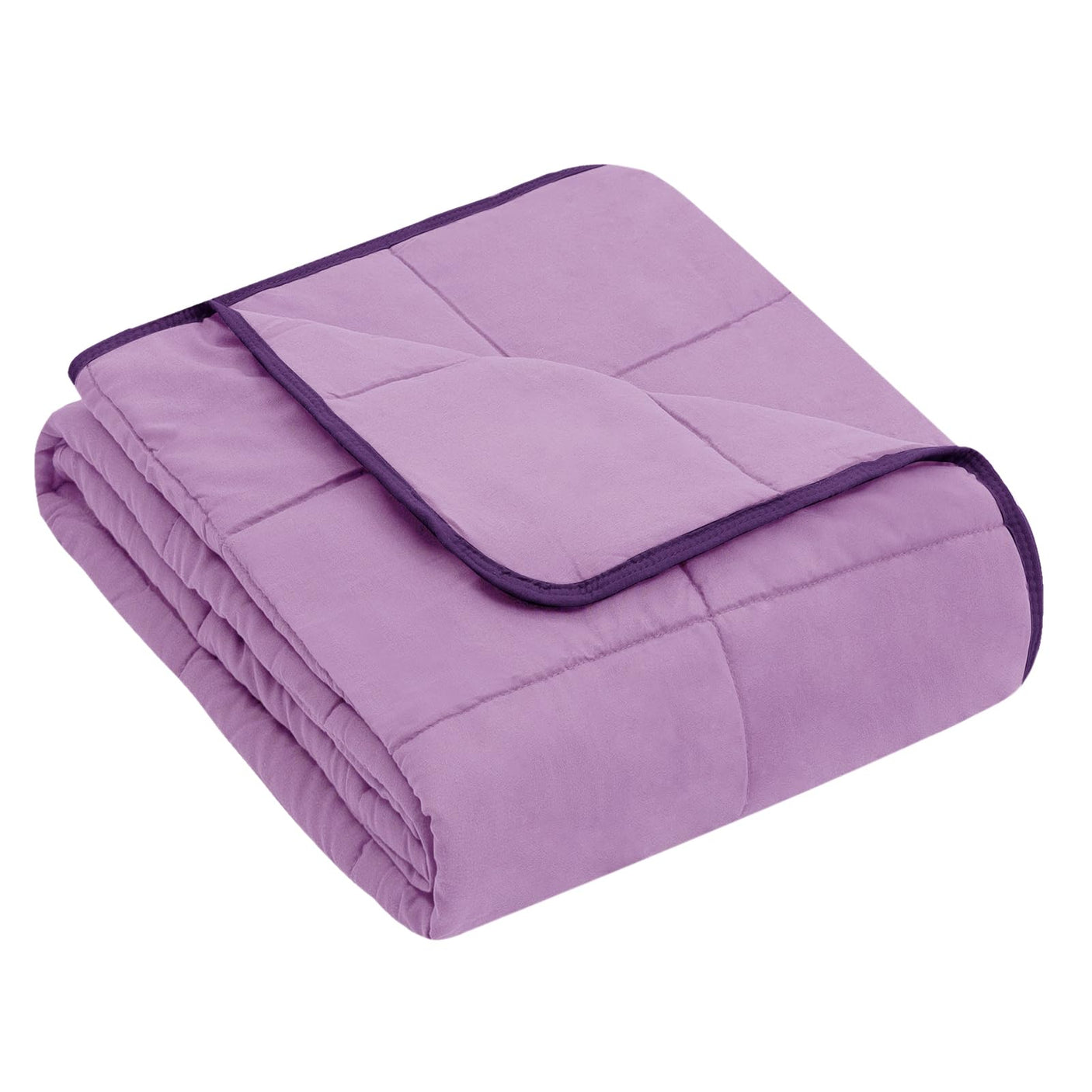 yescool Weighted Blanket for Adults (20 lbs, 60” x 80”, Blue) Cooling Heavy Blanket for Sleeping Perfect for 190-210 lbs, Queen Size Breathable Blanket with Premium Glass Bead, Machine Washable