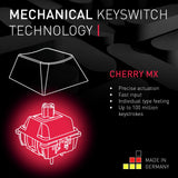 Cherry MX Board 3.0 S Wired Gamer Mechanical Keyboard with Aluminum Housing - MX Brown Switches (Slight Clicky) for Gaming and Office - Customizable RGB Backlighting - Full Size - Black