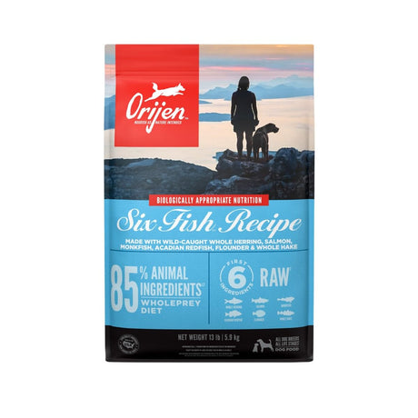 ORIJEN Dry Dog Food, Grain Free Dry Dog Food for All Life Stages, Fresh or Raw Ingredients, 13lb, Multiple Options