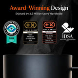 Ember Temperature Control Smart Mug 2, 14 Oz, App-Controlled Heated Coffee Mug with 80 Min Battery Life and Improved Design, White