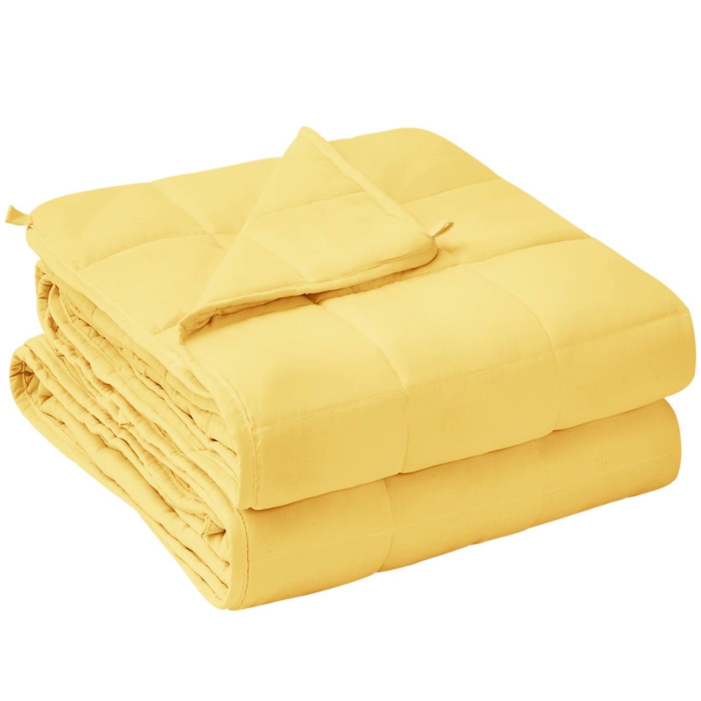 yescool Weighted Blanket for Adults (20 lbs, 60” x 80”, Blue) Cooling Heavy Blanket for Sleeping Perfect for 190-210 lbs, Queen Size Breathable Blanket with Premium Glass Bead, Machine Washable