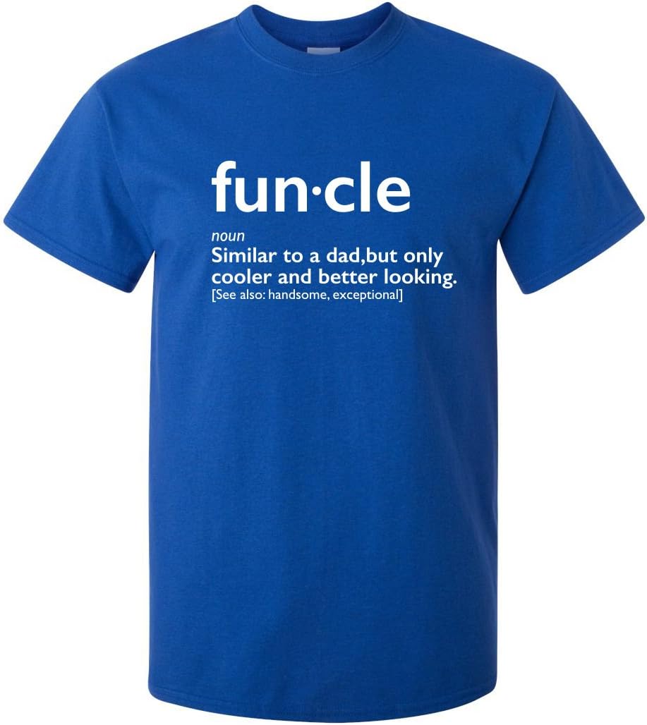 Mens Funcle Gift for Uncle Graphic Novelty Funny T Shirt