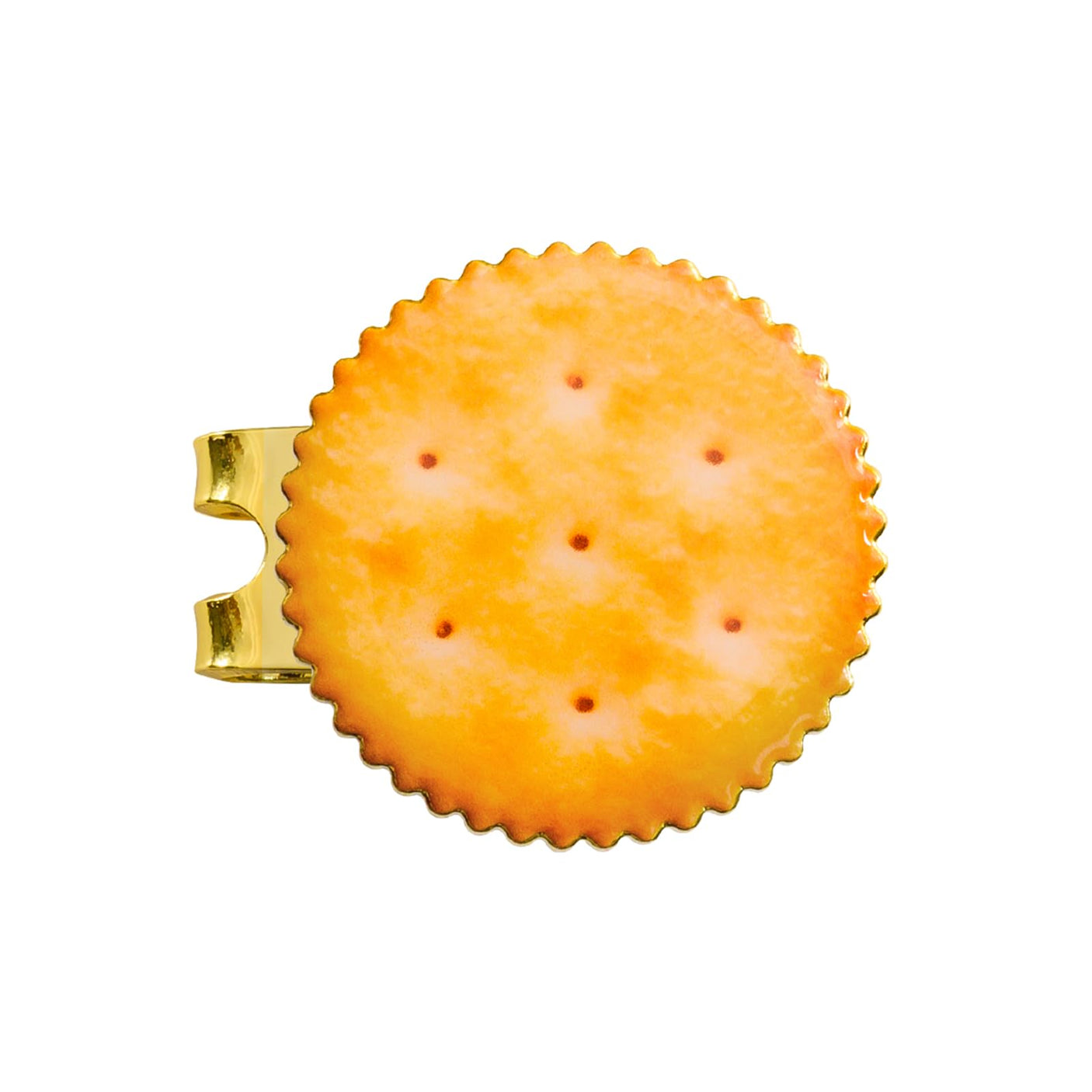 Cracker Golf Ball Marker, Premium Golf Accessories & Funny Golf Gifts for Men Women Golfers