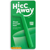HiccAway Hiccup Straw - Stops Hiccups Naturally & Fast - As Seen On Shark Tank - Clinically Proven Relief for All Ages, Children & Adults - Safe, Lightweight, & Reusable (HiccAway Blue) 1 Pack