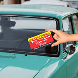 PARTH iMPEX You Parked Like an Idiot Business Cards (Pack of 100) Bad Parking Cards 3.5"x2" Multi Reasons Violation stocking stuffers for adults