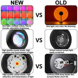 YouOKLight Sunset Lamp, Sunset Projector Lamp 10W LED Sunset Light Night Light 180 Degree Rotation Romantic Rainbow Light USB Charging for Bedroom Party Home Decor, Rainbow…