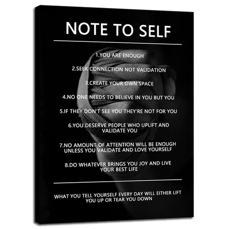 Inspirational Office Wall Decor Motivational Discipline Noun Canvas Wall Art Posters Prints Entrepreneur Quote Wall Picture Paintings Artwork Home Bedroom Framed Ready to Hang[12''W X 18''H]