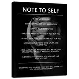 Inspirational Office Wall Decor Motivational Discipline Noun Canvas Wall Art Posters Prints Entrepreneur Quote Wall Picture Paintings Artwork Home Bedroom Framed Ready to Hang[12''W X 18''H]