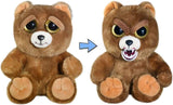Feisty Pets Sir Growls-A-Lot- Plush Stuffed Bear that Turns Feisty with a Squeeze, 8.5"