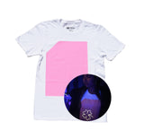 Illuminated Apparel Original Interactive Glow in The Dark T-Shirt - Fun for Birthday Parties & Festivals