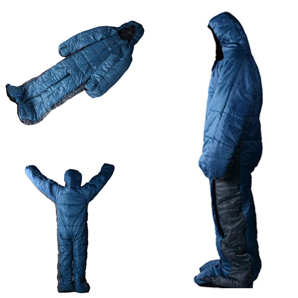Gaorui Humanoid Outdoor Camping Winter Indoor Portable Ultralight Warm Adult Windproof Sleeping Bag