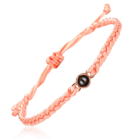 SUPHELPU Custom Bracelets with Picture Inside, Picture Bracelet Personalized Photo, Women's Identification Bracelets, Memorial Gifts for Loved One