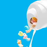 CRUNCHCUP XL Yellow - Portable Plastic Cereal Cups for Breakfast On the Go, To Go Cereal and Milk Container for your favorite Breakfast Cereals, No Spoon or Bowl Required