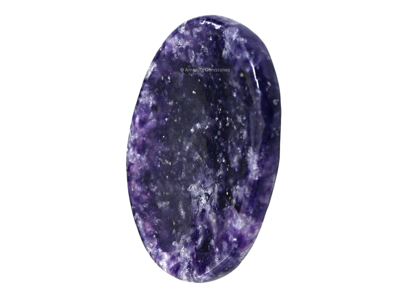Amazing Gemstone Labradorite Worry Stone, Healing Crystals - Piedra Crystal Fidget for Gift, Meditation, Calming, Relaxation, Stress Relief