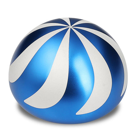 Kinetic Desk Toys,Full Body Optical Illusion Spinner Ball,Gifts for Men,Women,Kids 1.5” Size (Silver)