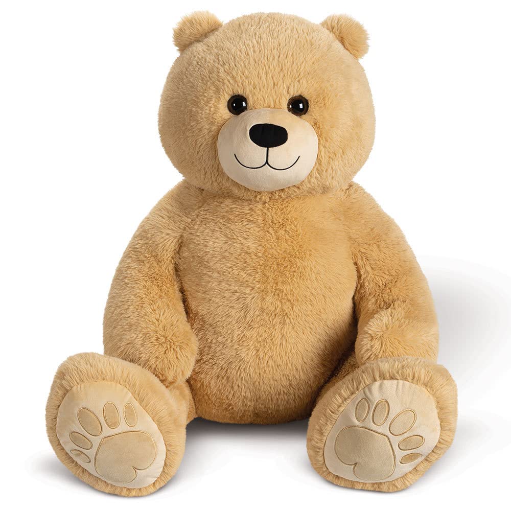 Vermont Teddy Bear Giant Elephant Stuffed Animal - 6 Foot Big Stuffed Elephant Plush from Giant Cuddle Collection - Collectible Plushies for Kids & Adults | Crafted in The USA