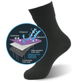 RANDY SUN Waterproof Socks, Unisex Hiking Wading Trail Running Kayaking Crew Socks