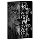 Success Tree Inspirational Quote Canvas Wall Art Motivational Motto Painting Inspiring Entrepreneur Posters Prints Artwork Decor Framed for Home Office Classroom Ready to Hang - 12" Wx18 H