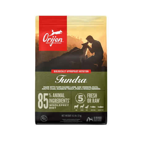 ORIJEN Dry Dog Food, Grain Free Dry Dog Food for All Life Stages, Fresh or Raw Ingredients, 13lb, Multiple Options