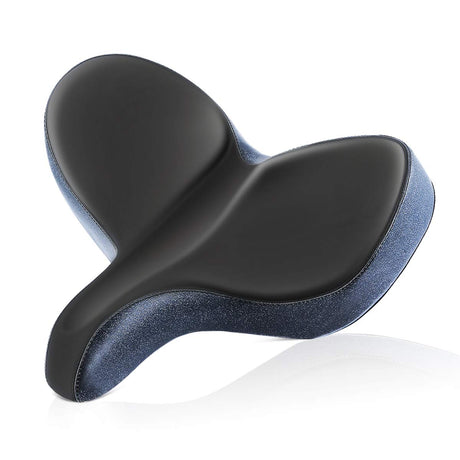 YLG Oversized Comfort Bike Seat Comfortable Replacement Bike Saddle Memory Foam Soft Bike Saddle Waterproof Universal Fit Bicycle Seat for Women Men