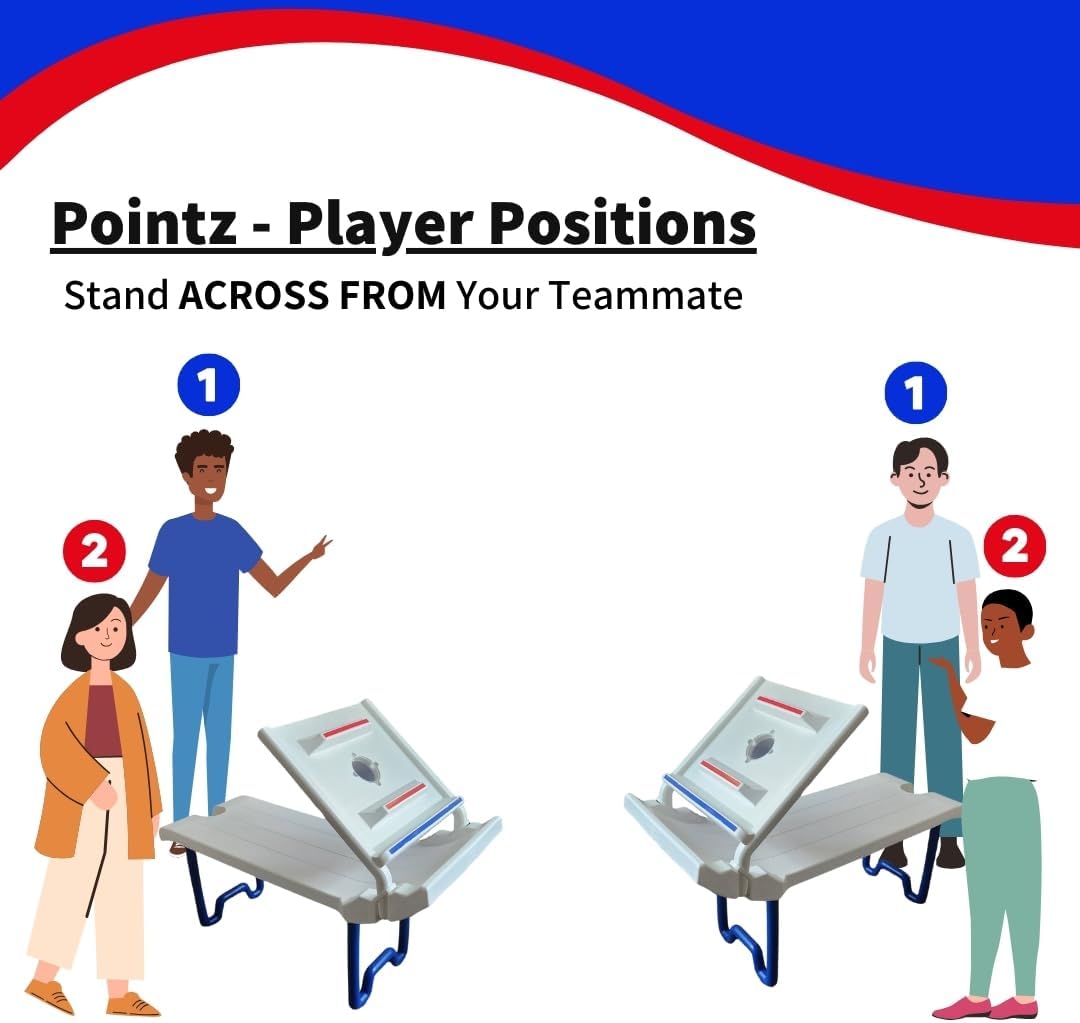 Rampz Game Set: 2 Games in 1! Ultimate Portable Fun for Backyard, Tailgate, Beach and Indoor – Easy Setup, Durable Build, Family Fun!