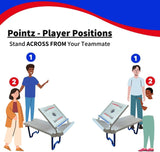 Rampz Game Set: 2 Games in 1! Ultimate Portable Fun for Backyard, Tailgate, Beach and Indoor – Easy Setup, Durable Build, Family Fun!