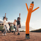 LookOurWay Air Dancers Wacky Waving Inflatable Tube Man Set - 10 Feet Tall Inflatable Dancing Man with Blower - Red