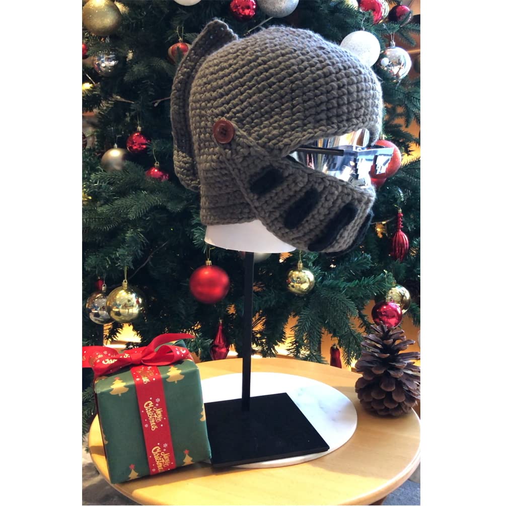 Creative Barbarian Knit Beard Hat Funny Knit Cap Wig Beanie Hats Beard Facemask