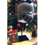Creative Barbarian Knit Beard Hat Funny Knit Cap Wig Beanie Hats Beard Facemask