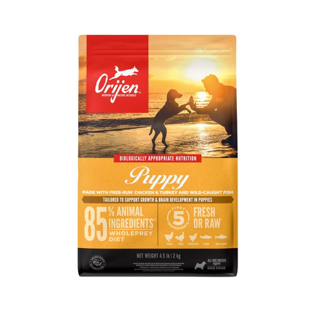 ORIJEN Dry Dog Food, Grain Free Dry Dog Food for All Life Stages, Fresh or Raw Ingredients, 13lb, Multiple Options
