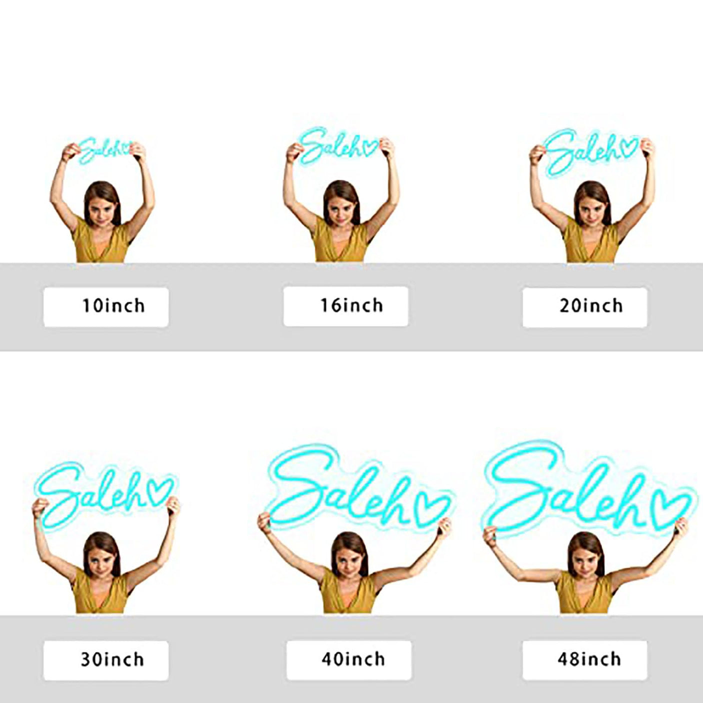 IbayNawi Custom Neon Signs, Neon Sign Customizable for Wall Decor, Personalized Neon Sign for Wedding Birthday Party Gift