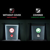 Motorized Smart Blind for Window with Remote Control, Automatic Blackout Roller Shade Customizable Size,with Valance Child Safety Rechargeable Battery Blinds (Full Blackout Black)