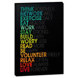 Success Tree Inspirational Quote Canvas Wall Art Motivational Motto Painting Inspiring Entrepreneur Posters Prints Artwork Decor Framed for Home Office Classroom Ready to Hang - 12" Wx18 H