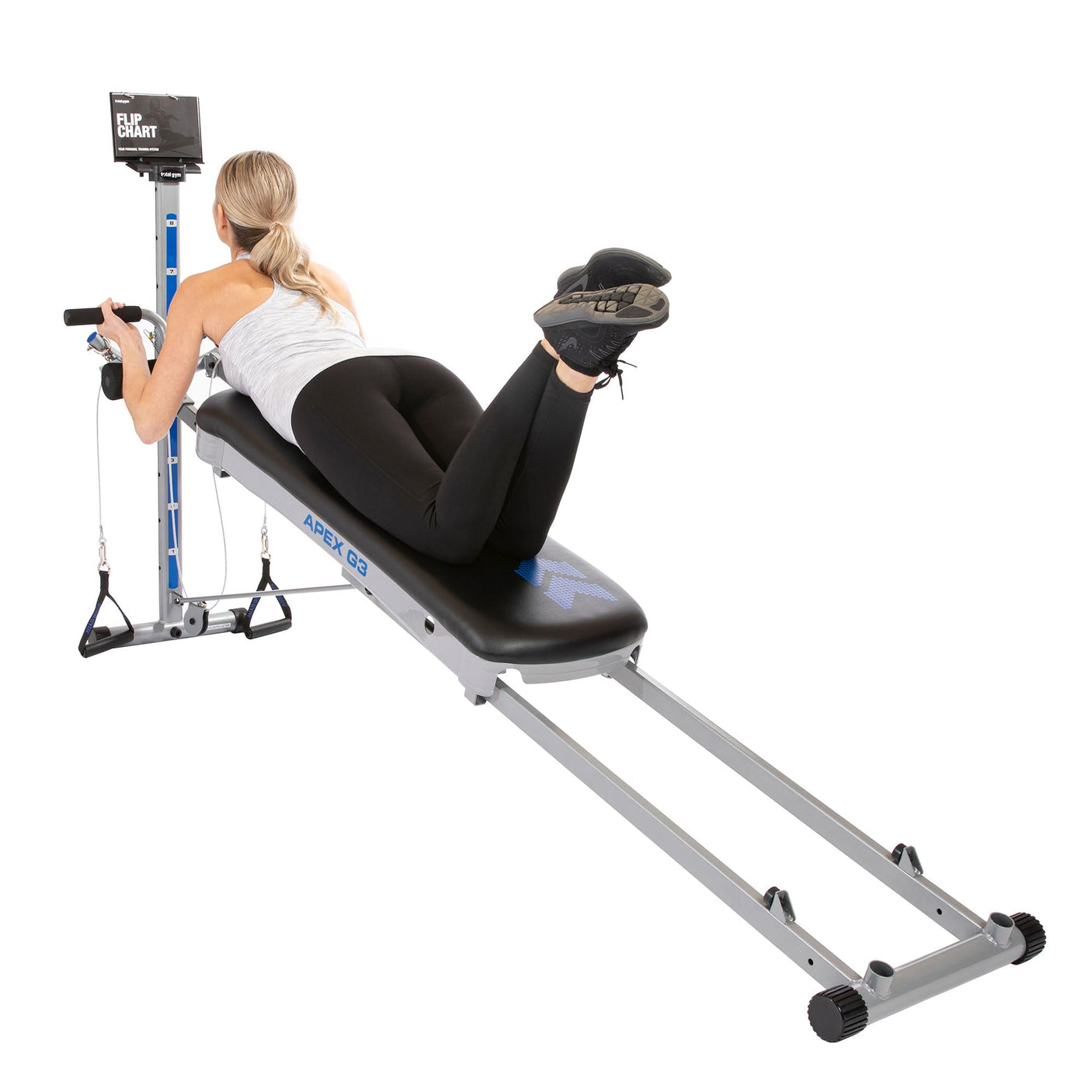 Total Gym APEX Versatile Indoor Home Gym Workout Total Body Strength Training Fitness Equipment