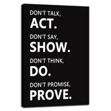 Inspirational Office Wall Decor Motivational Discipline Noun Canvas Wall Art Posters Prints Entrepreneur Quote Wall Picture Paintings Artwork Home Bedroom Framed Ready to Hang[12''W X 18''H]