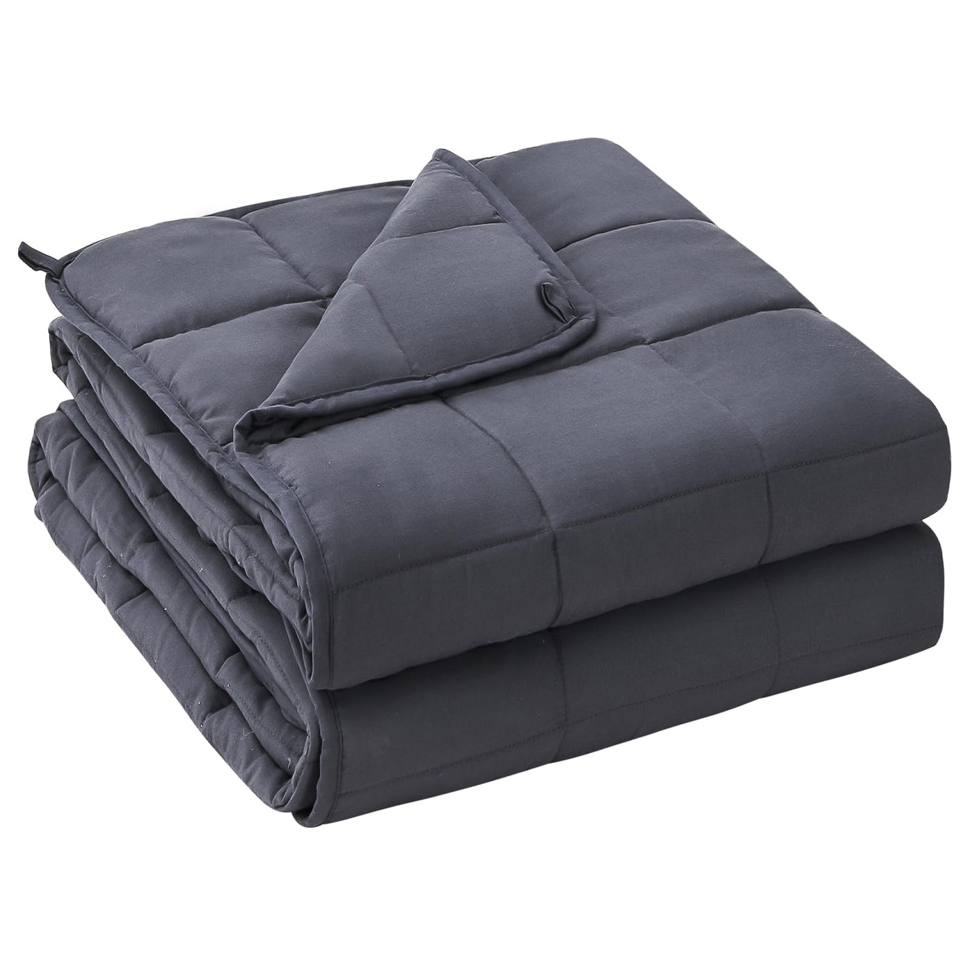 yescool Weighted Blanket for Adults (20 lbs, 60” x 80”, Blue) Cooling Heavy Blanket for Sleeping Perfect for 190-210 lbs, Queen Size Breathable Blanket with Premium Glass Bead, Machine Washable