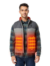 ORORO Men's Lightweight Heated Vest with Battery Pack (Charger Not Included)