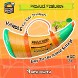 Toysmith Outdoor Discovery Hoot-N-Hollar Animal Caller Horn – 9 Realistic Wildlife Sounds Toy for Kids Ages 5+ – Portable Sound Effects Machine with Strap & Batteries Included