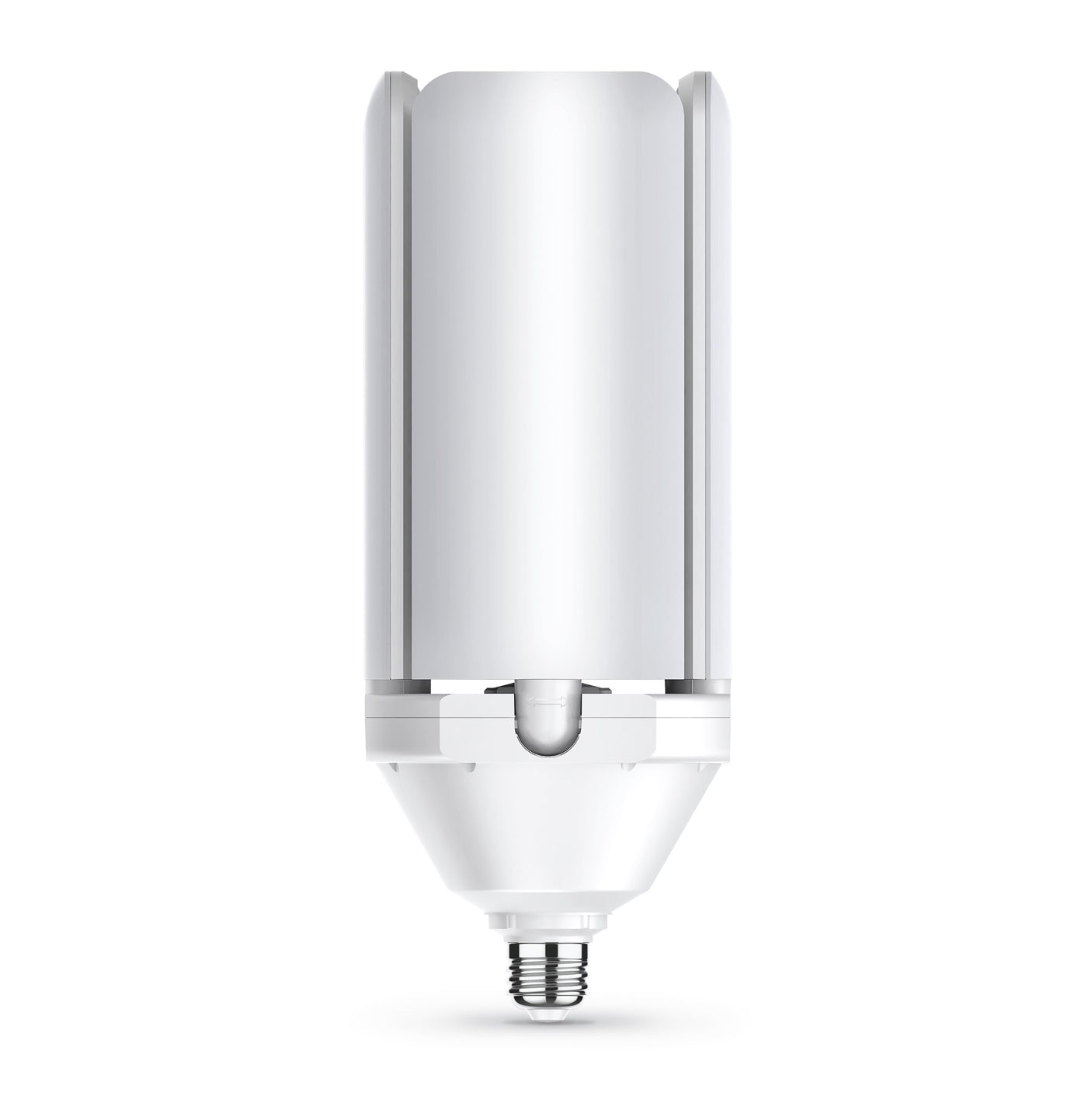 Feit Electric Smart LED Garage Light, RGBW 3 Panel, WiFi 2.4GHz, Screw-in LED Shop Light Bulb, Works with Alexa and Google Home Assistant, E26, 4000 Lumens, Garage Ceiling Light, ADJ4000/RGBW/LED/AG