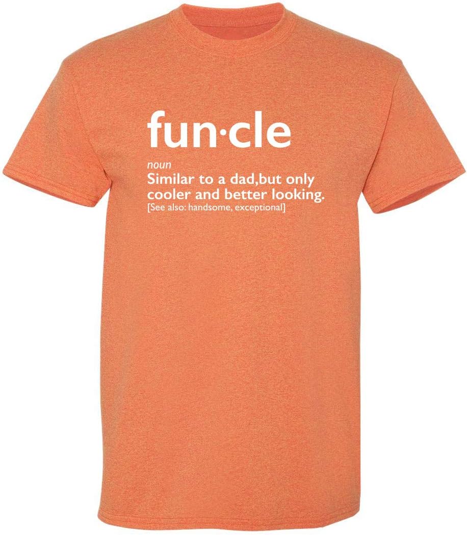 Mens Funcle Gift for Uncle Graphic Novelty Funny T Shirt