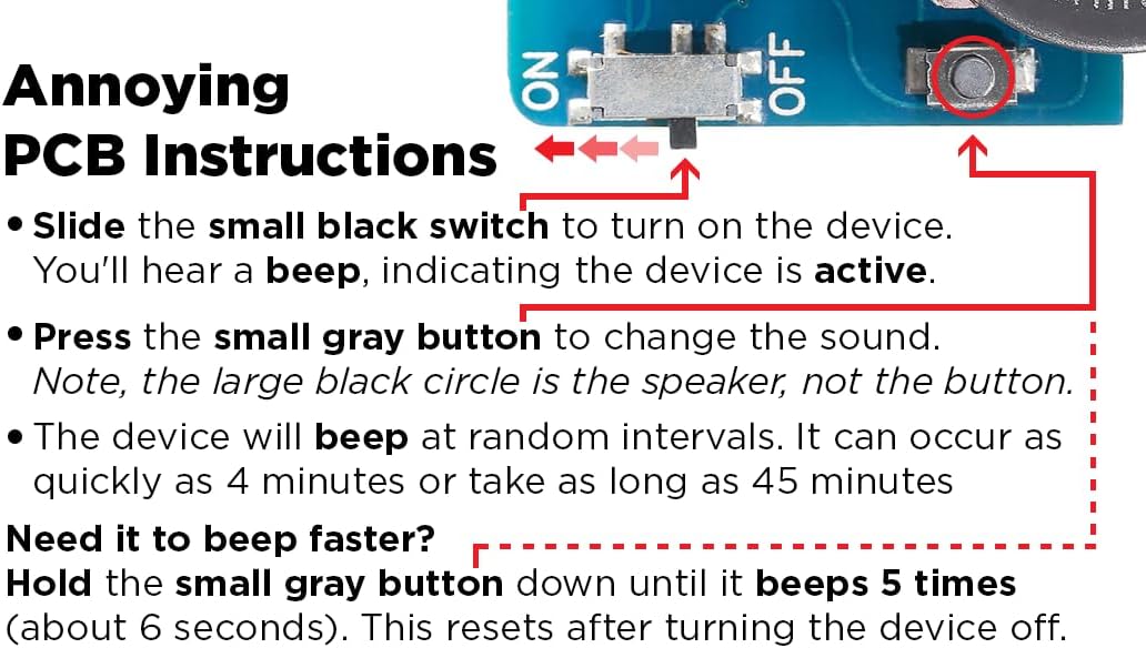 The Prank Device That Won’t Stop Beeping for 3 Years