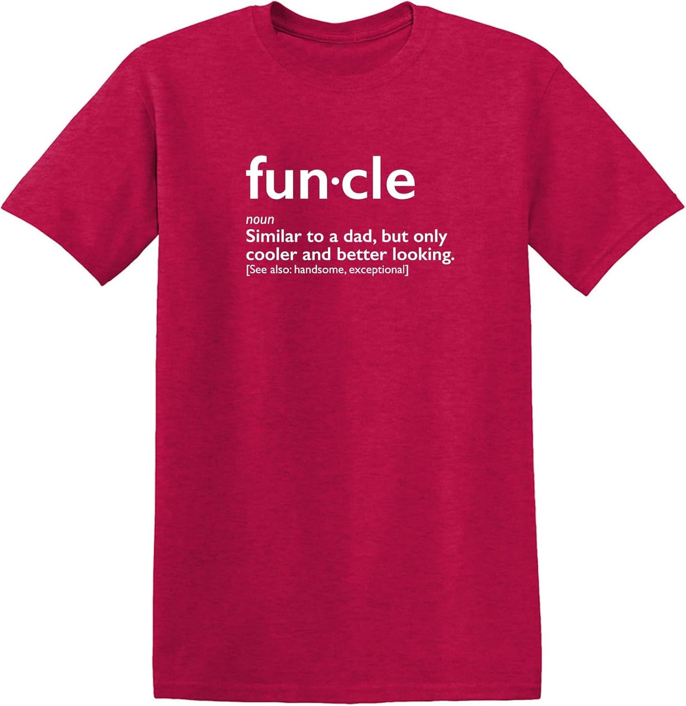 Mens Funcle Gift for Uncle Graphic Novelty Funny T Shirt