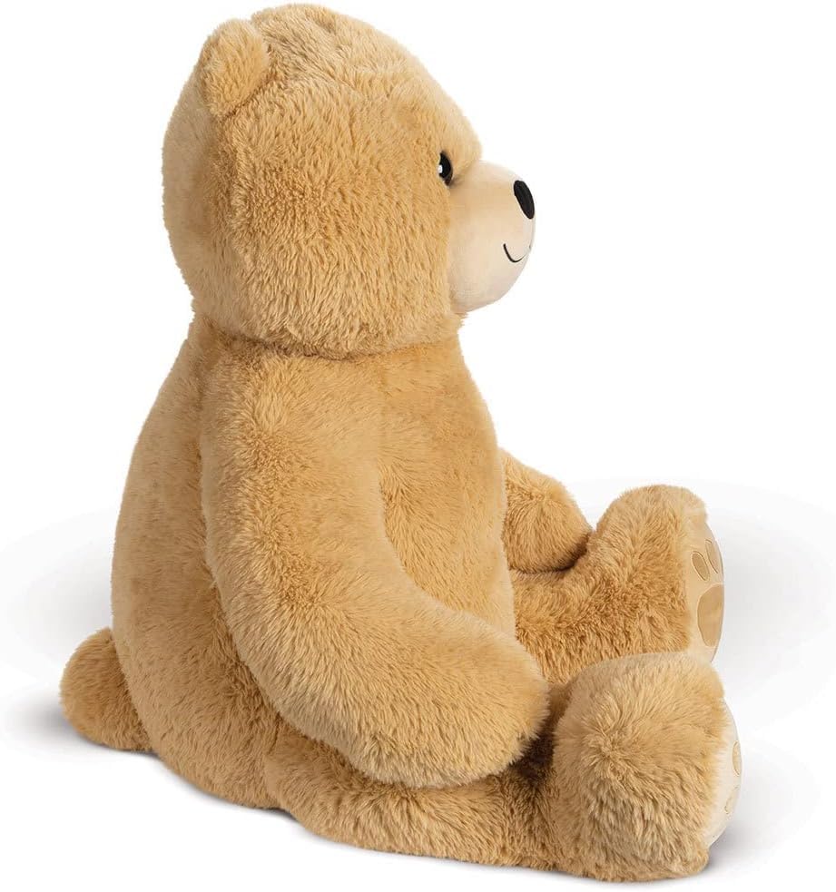 Vermont Teddy Bear Giant Elephant Stuffed Animal - 6 Foot Big Stuffed Elephant Plush from Giant Cuddle Collection - Collectible Plushies for Kids & Adults | Crafted in The USA