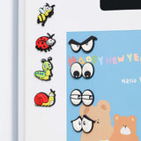 Plant Magnets Eyes for Potted Plants 8 PCS Cute Magnetic Plant Eyes with Cartoon Eyes, Funny Plants Pins for Indoor Outdoor Office Plants Accessories, Plants Lover Gifts, Magnets for Fridge