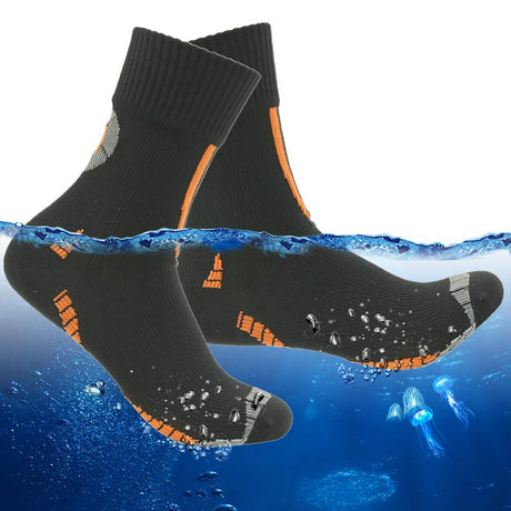 RANDY SUN Waterproof Socks, Unisex Hiking Wading Trail Running Kayaking Crew Socks