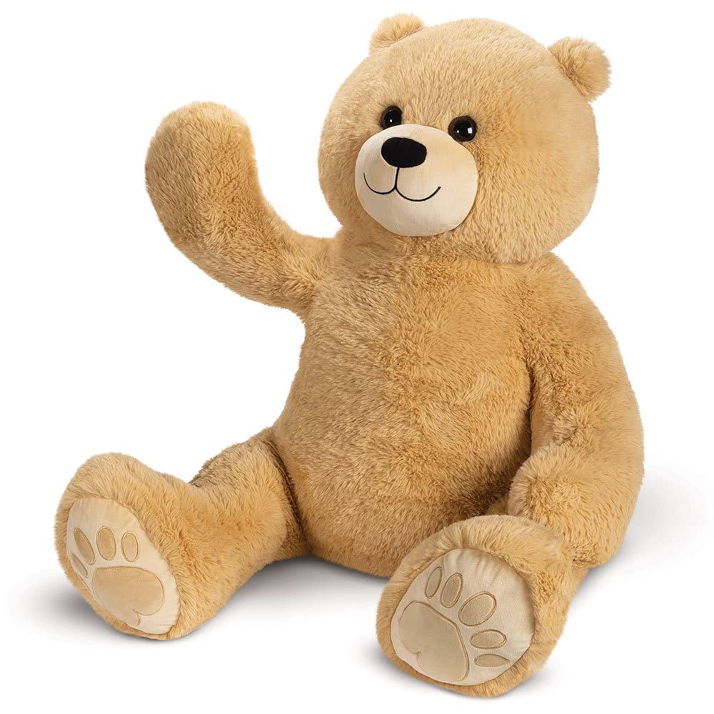 Vermont Teddy Bear Giant Elephant Stuffed Animal - 6 Foot Big Stuffed Elephant Plush from Giant Cuddle Collection - Collectible Plushies for Kids & Adults | Crafted in The USA