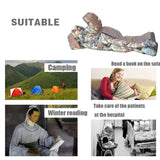 Gaorui Humanoid Outdoor Camping Winter Indoor Portable Ultralight Warm Adult Windproof Sleeping Bag