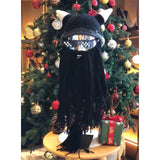 Creative Barbarian Knit Beard Hat Funny Knit Cap Wig Beanie Hats Beard Facemask