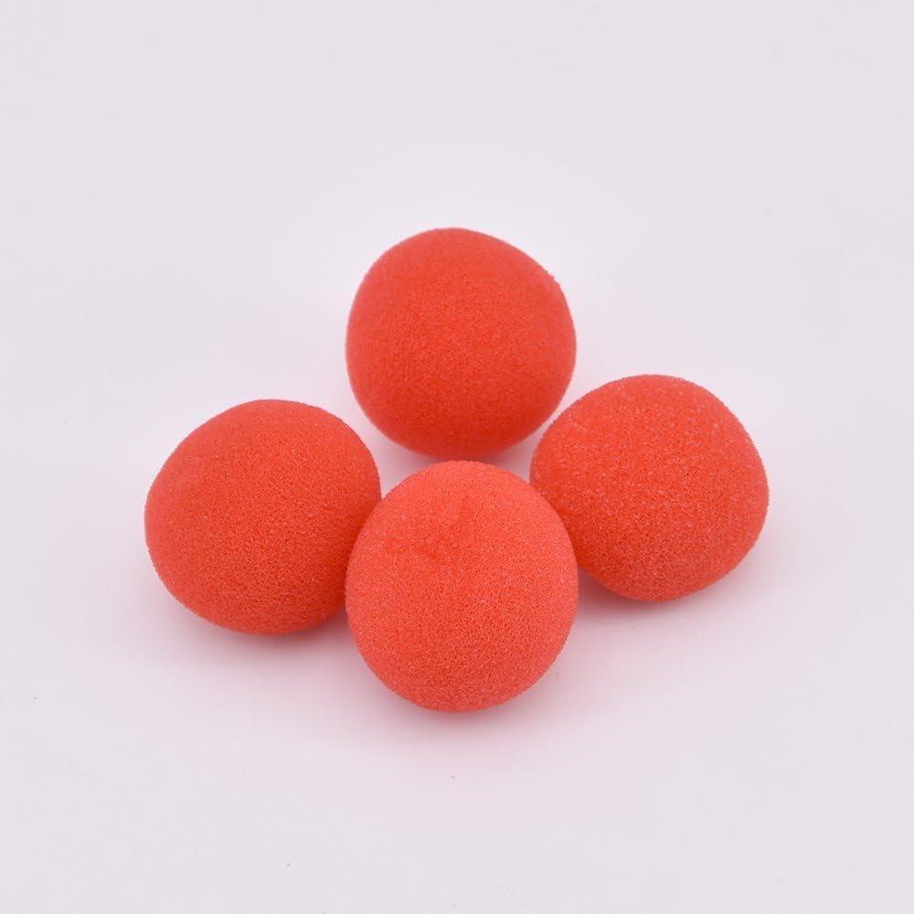 SUMAG 1Set Sponge Brother with 4Pcs Red Sponge Balls Magic Tricks Funny Stage Street Illusion Gimmick Accessories Props Mentalism (Sponge Brother)