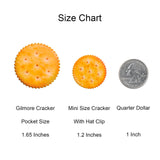 Cracker Golf Ball Marker, Premium Golf Accessories & Funny Golf Gifts for Men Women Golfers